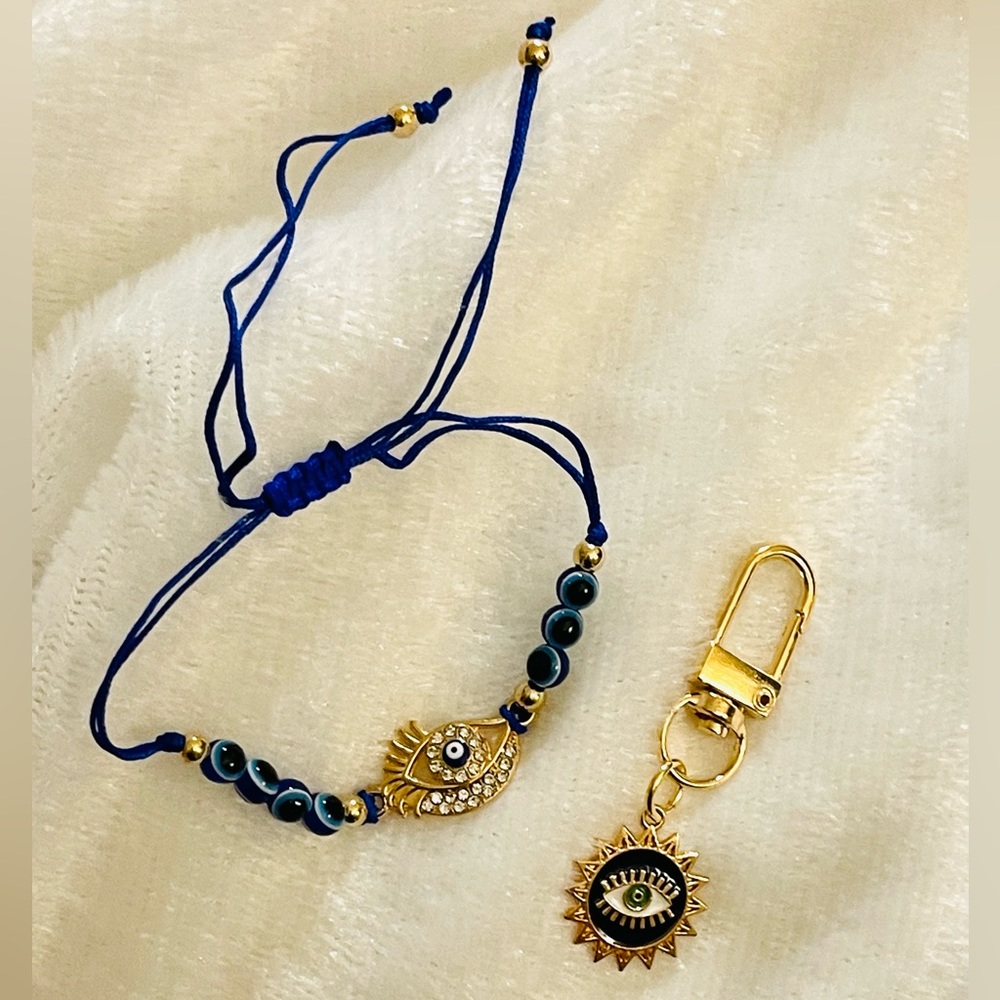 Evil🧿Eye bracelet & charm